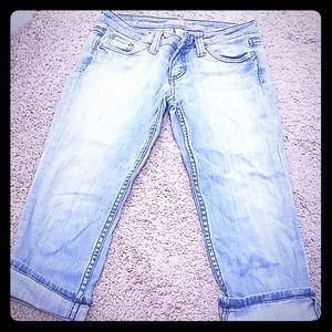 Refuge cuffed Jean capris